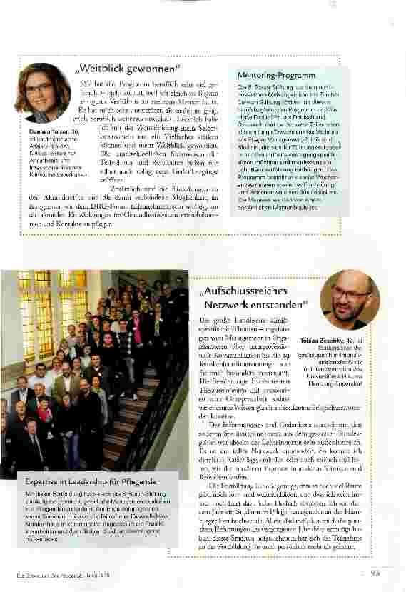 Vorschauseite 4: DIE KARRIERESCHMIEDE