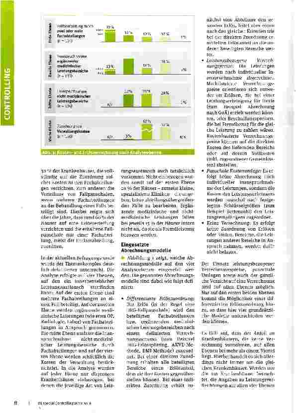 Vorschauseite 2: Detailanalyse: Verrechnung von Kosten und Erlösen