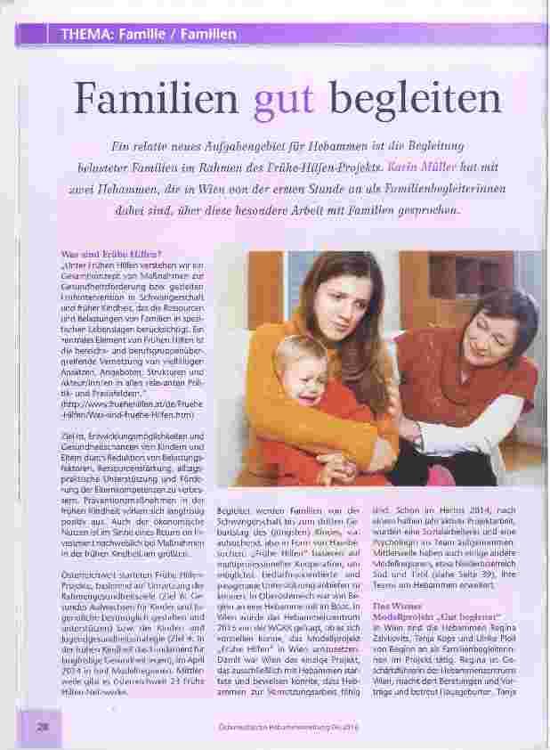 Vorschauseite 1: Familien gut begleiten