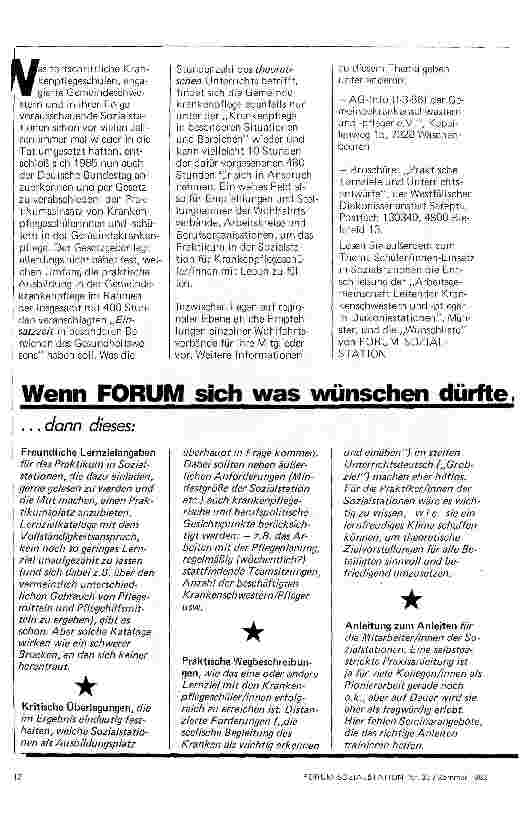 Vorschauseite 6: Andere Krankenpflege Zum Ausbildungseinsatz von Krankenpflegeschülerinnen in der Sozialstation