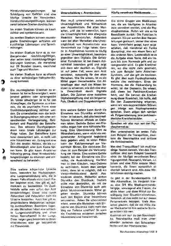 Vorschauseite 3: Unser Leben mit Desorientierten und Verwirrten