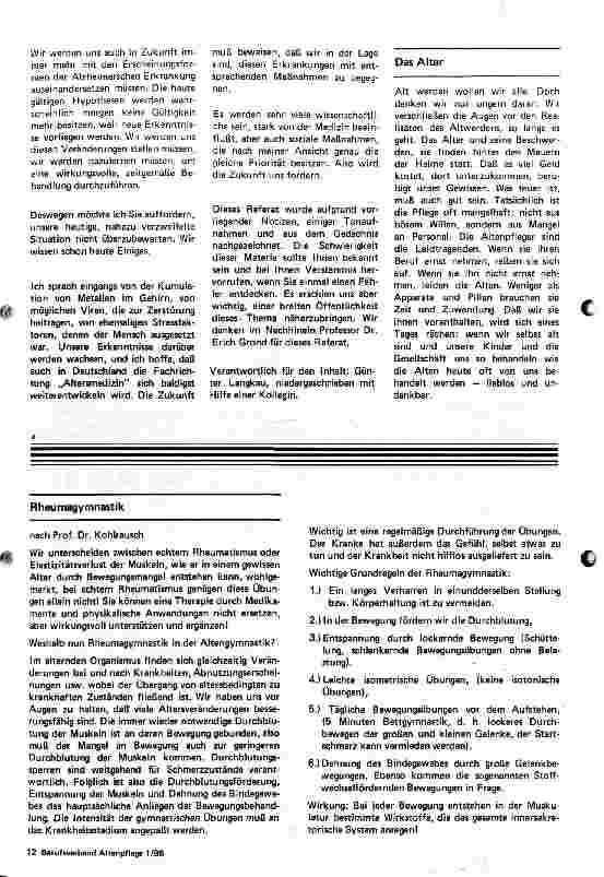 Vorschauseite 6: Unser Leben mit Desorientierten und Verwirrten