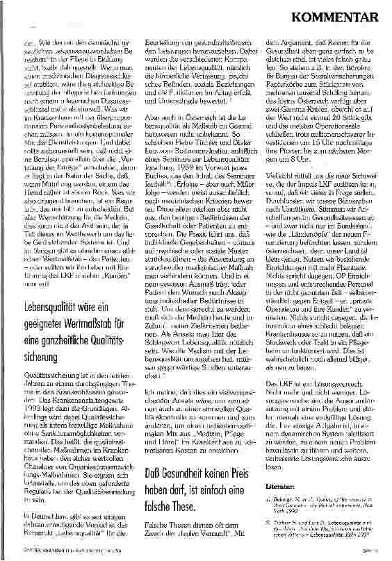 Vorschauseite 2: Wer soll das bezahlen ...