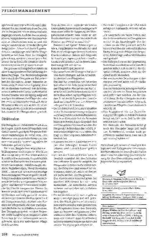 Vorschauseite 3: Nicht über, sondern mit dem Patienten sprechen