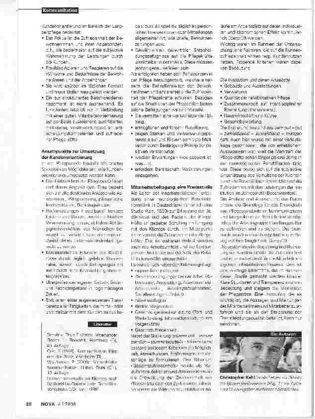 Vorschauseite 2: Mit der Kundschaft kommunizieren