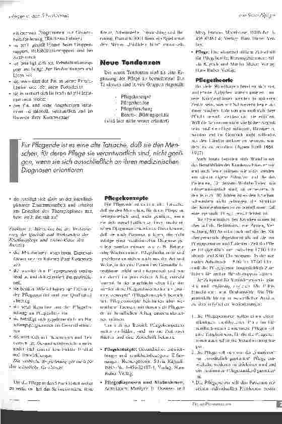 Vorschauseite 6: Pflegen in den fünf Funktionen