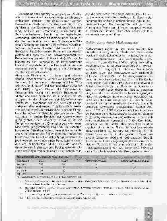 Vorschauseite 4: Mutterschutz in der Anästhesiologie - Verfahrensweisen inKlinik und Praxis