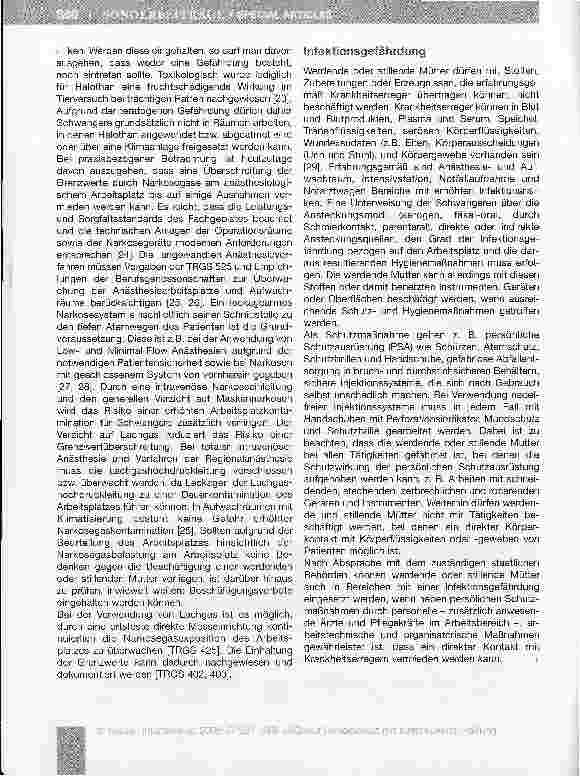 Vorschauseite 5: Mutterschutz in der Anästhesiologie - Verfahrensweisen inKlinik und Praxis