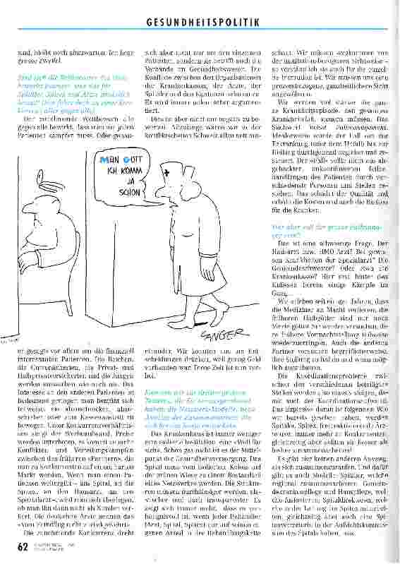 Vorschauseite 3: Allgemeine Aufrüstung - die Pflege muß sich einmischen!
