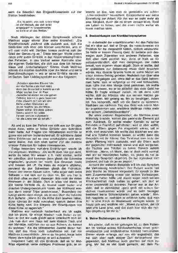 Vorschauseite 5: Betreuung eines Patienten mit endogener paranoid-halluzinatorischer Psychose