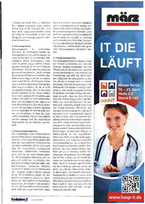 Vorschauseite 2: Projektmanagement-Lehren für das Gesundheitswesen