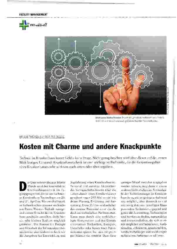 Vorschauseite 1: Kosten mit Charme und andere Knackpunkte