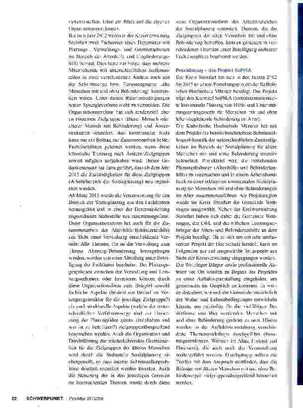 Vorschauseite 2: Inklusive Sozialplanung in der Kommune