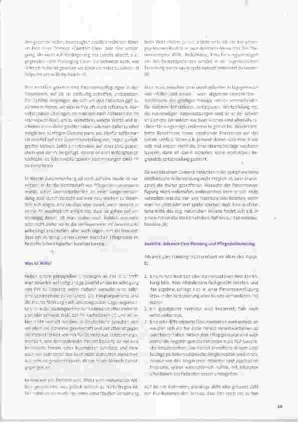 Vorschauseite 3: «Darum lasst mich fröhlich sterben» Überlegungen zu Patientenverfügungen für Demenz