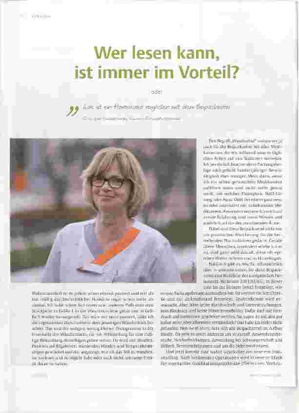 Vorschauseite 1: Wer lesen kann, ist immer im Vorteil?