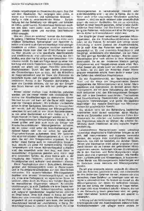 Vorschauseite 2: Erkennen, Verhütung und Bekämpfung von Krankenhausinfektionen