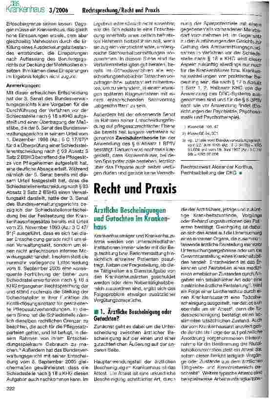Vorschauseite 4: Krankenhausfinanzierung