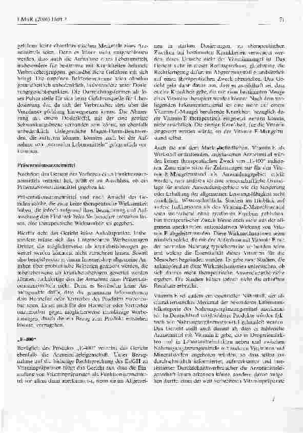 Vorschauseite 5: Lactobact omni FOS, E-400 sind mangels therapeutischem Zweck Lebensmittel