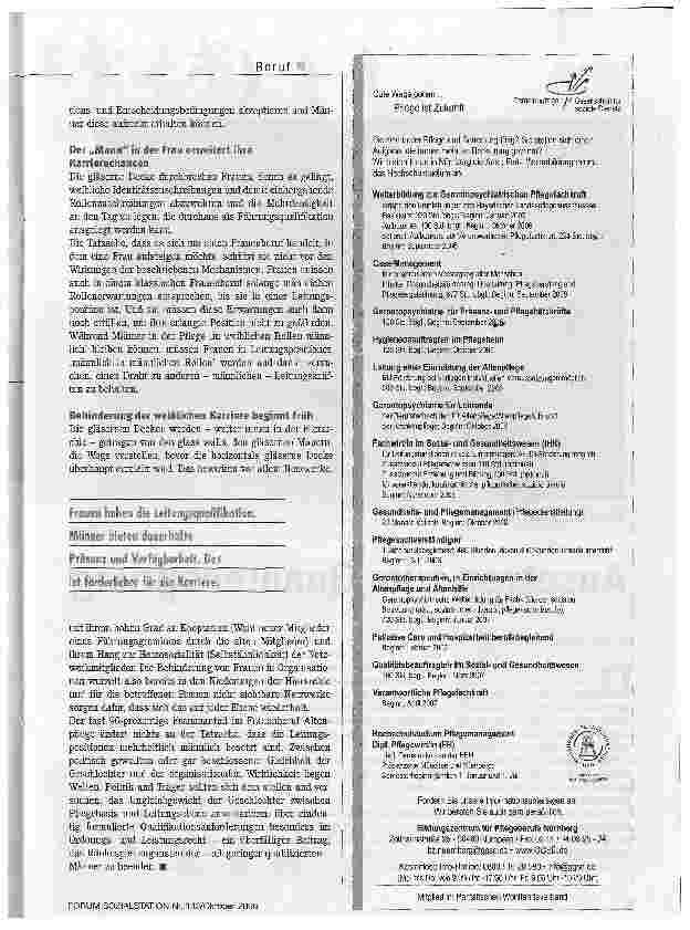 Vorschauseite 4: Männer contra Frauen