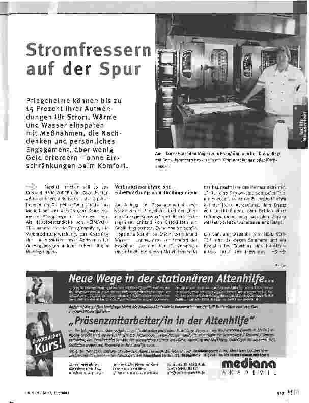Vorschauseite 1: Stromfressern auf der Spur