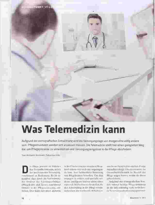 Vorschauseite 1: Was Telemedizin kann