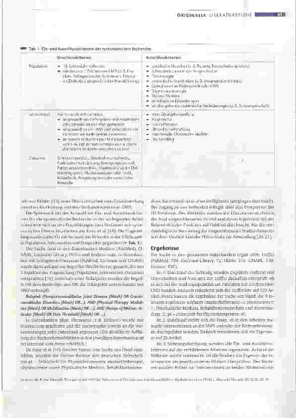 Vorschauseite 3: Hat Manuelle Therapie an der HWS bei Patienten mit Zeichen einer kraniomandibulären Dysfunktion einen Effekt auf das Kausystem und umgekehrt?