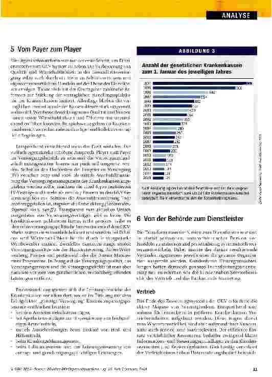 Vorschauseite 5: 20 Jahre GKV-Organisationsreform: Was sich bei den Krankenkassen geändert hat