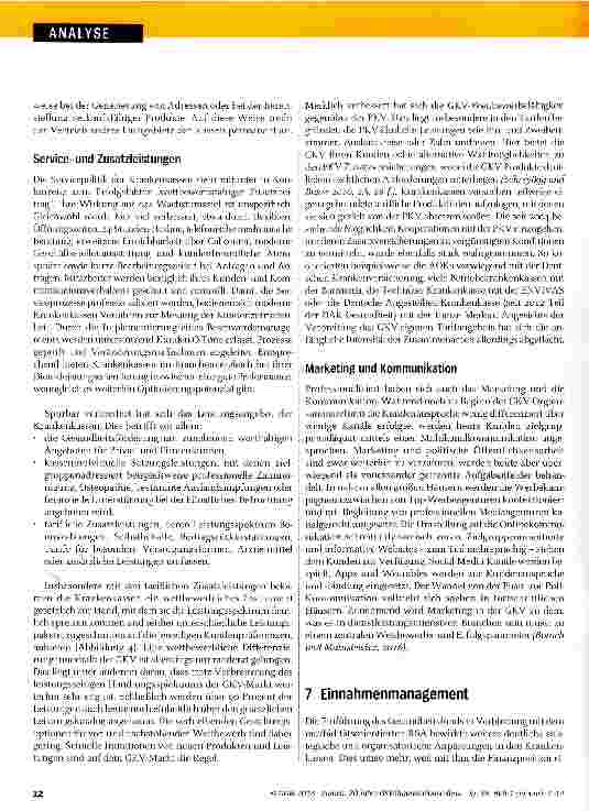 Vorschauseite 6: 20 Jahre GKV-Organisationsreform: Was sich bei den Krankenkassen geändert hat