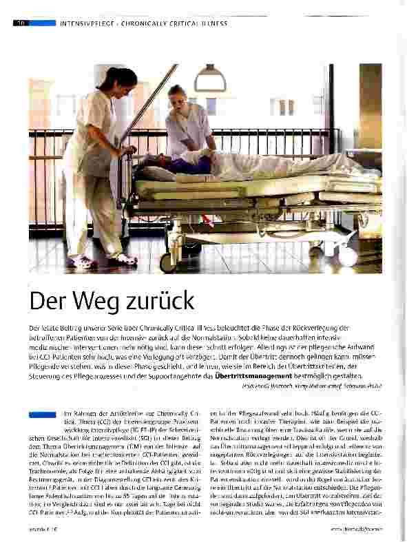Vorschauseite 1: Der Weg zurück