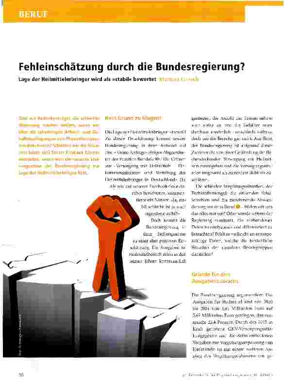 Vorschauseite 1: Fehleinschätzung durch die Bundesregierung?