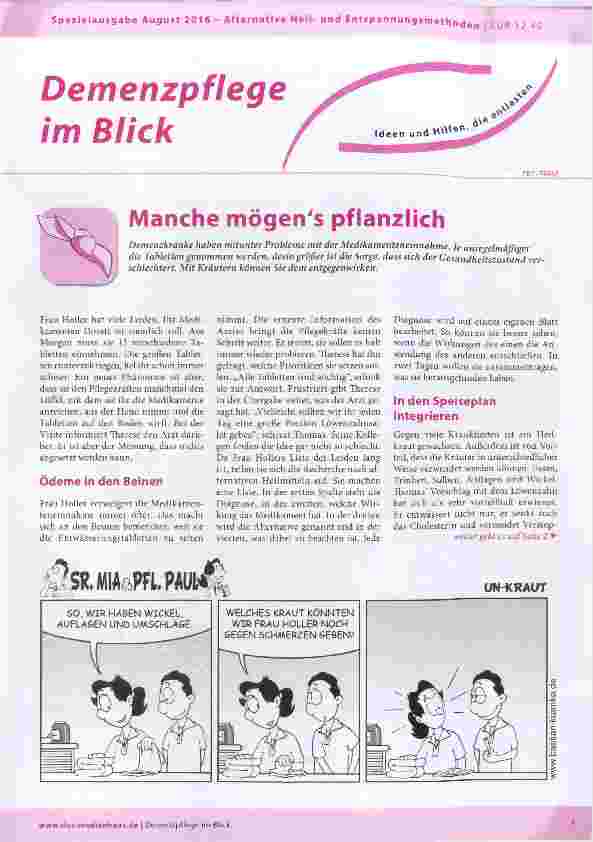 Vorschauseite 1: Manche mögen es pflanzlich