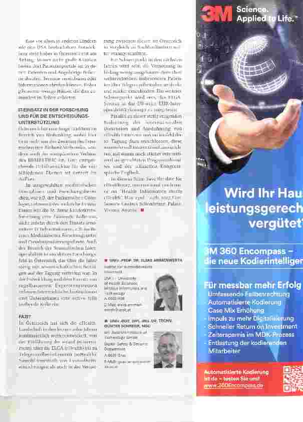 Vorschauseite 2: In Österreich hat sich die eHealth-Landschaft in den letzten zehn Jahren kontinuierlich entwickelt