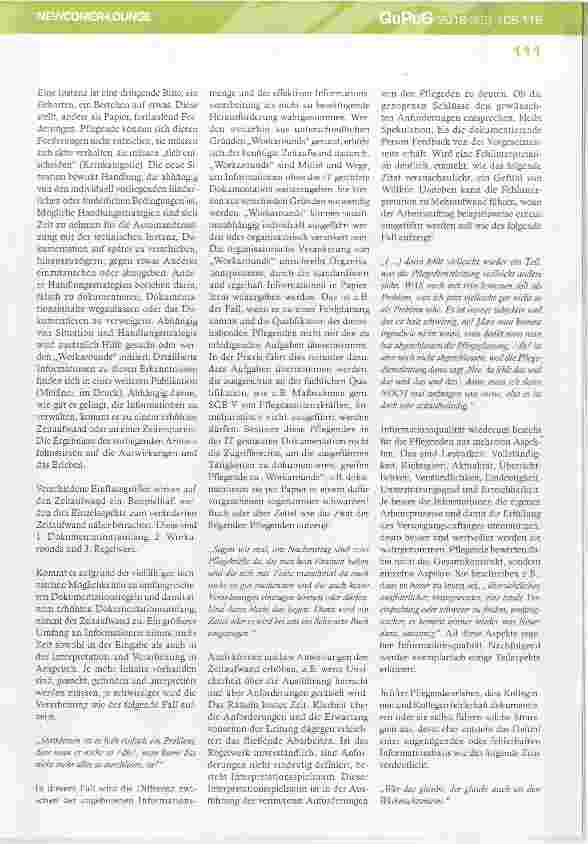 Vorschauseite 4: Informationsqualität und Zeiterleben mit IT-gestützter Pflegedokumentation. Eine Grounded Theory Studie