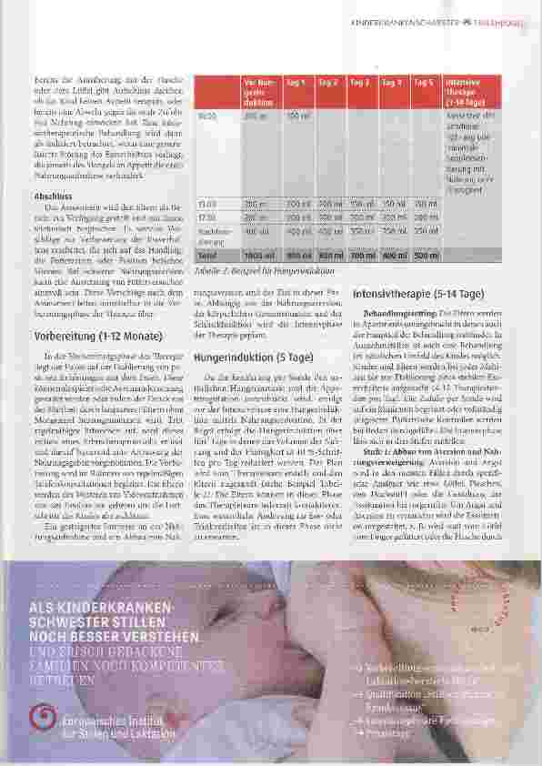 Vorschauseite 4: Sondenentwöhnung 2.0: Was Sondendependente Kinder brauchen