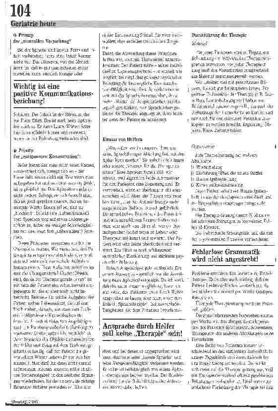 Vorschauseite 4: Aufgaben der Logopädie