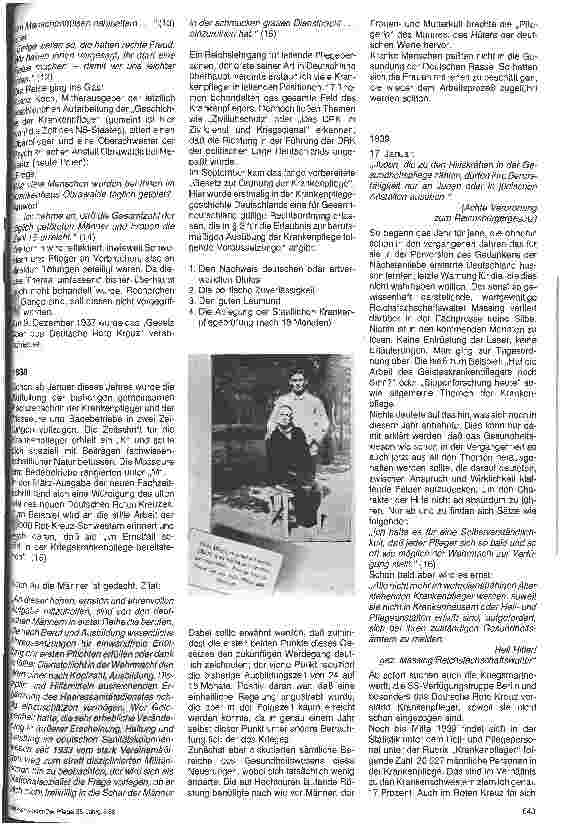 Vorschauseite 2: Pfleger im Natinalsozialismus Teil II