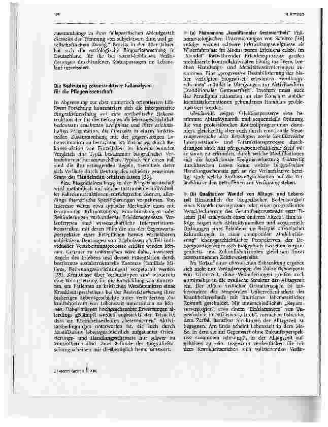 Vorschauseite 6: Zur Bedeutung biografischer Ansätze in der Pflegewissenschaft