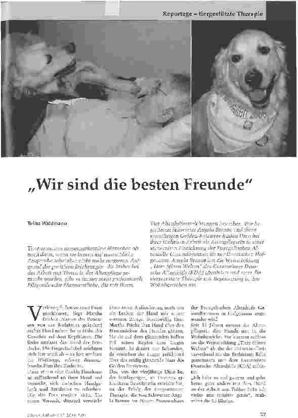 Vorschauseite 1: Wir sind die besten Freunde