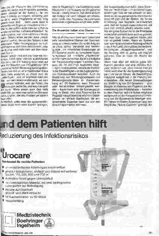 Vorschauseite 5: Elektronische Datenverarbeitung in der Krankenpflege 1. Folge: Eine problemorientierte Einführung