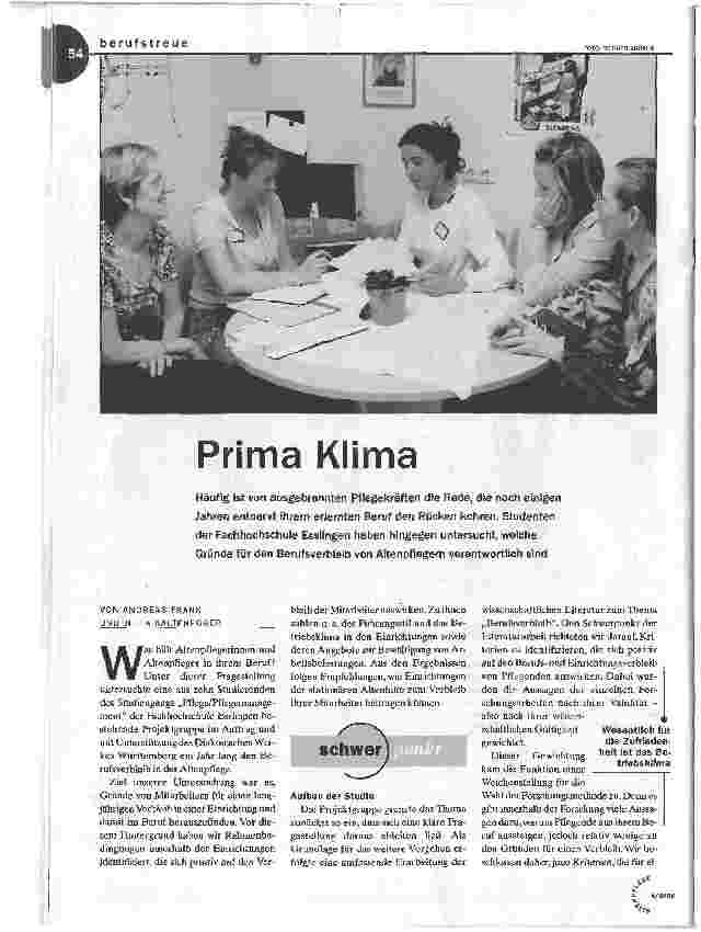 Vorschauseite 1: Prima Klima