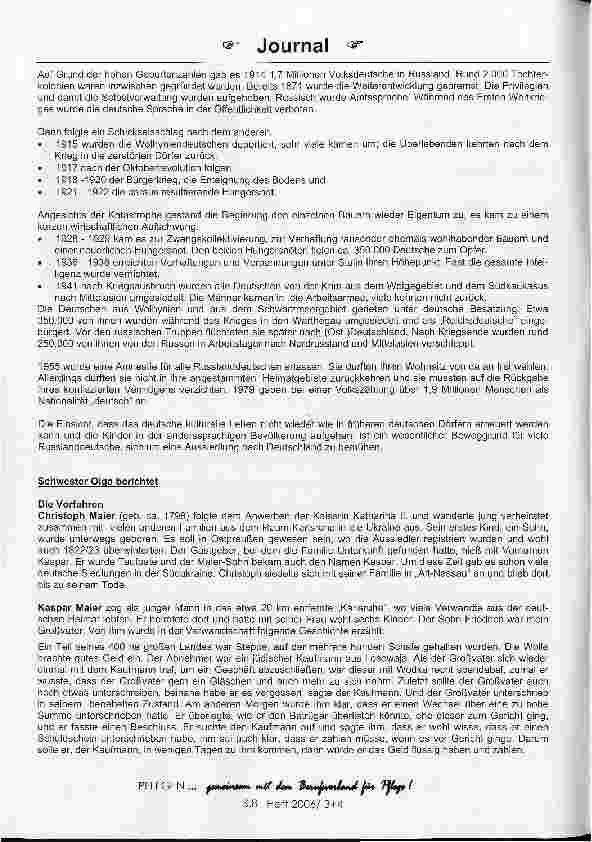 Vorschauseite 2: Zeitzeuginnen gesucht