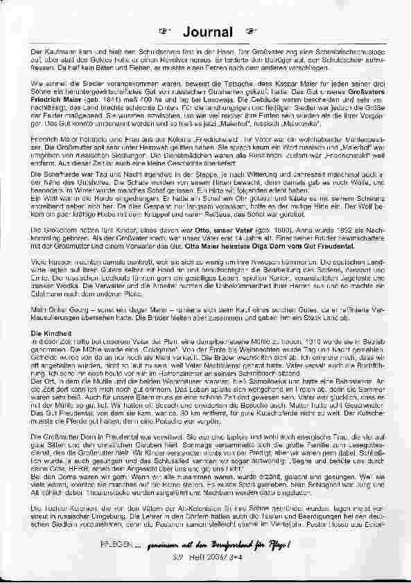 Vorschauseite 3: Zeitzeuginnen gesucht