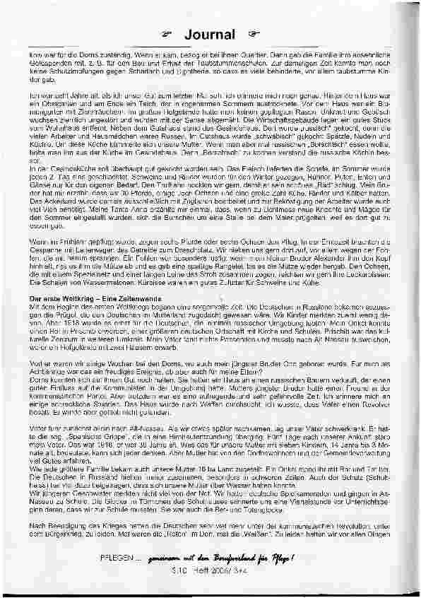 Vorschauseite 4: Zeitzeuginnen gesucht