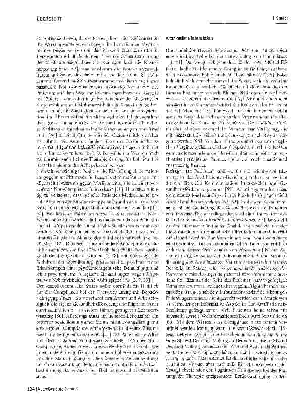 Vorschauseite 5: Compliance als Fundament einer wirksamen Pharmakotherapie