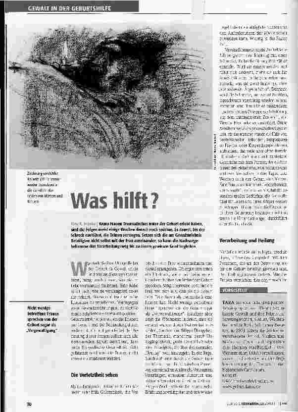 Vorschauseite 1: Was hilft?