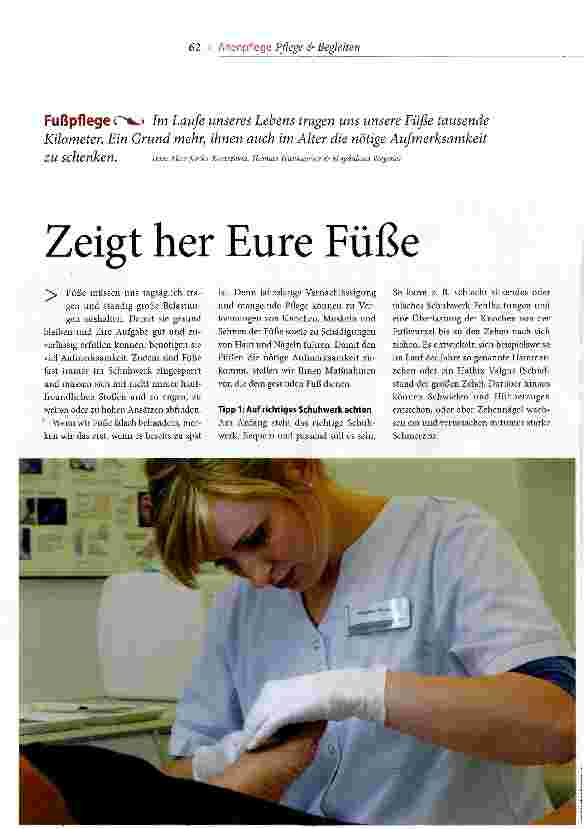 Vorschauseite 1: Zeigt her Eure Füße