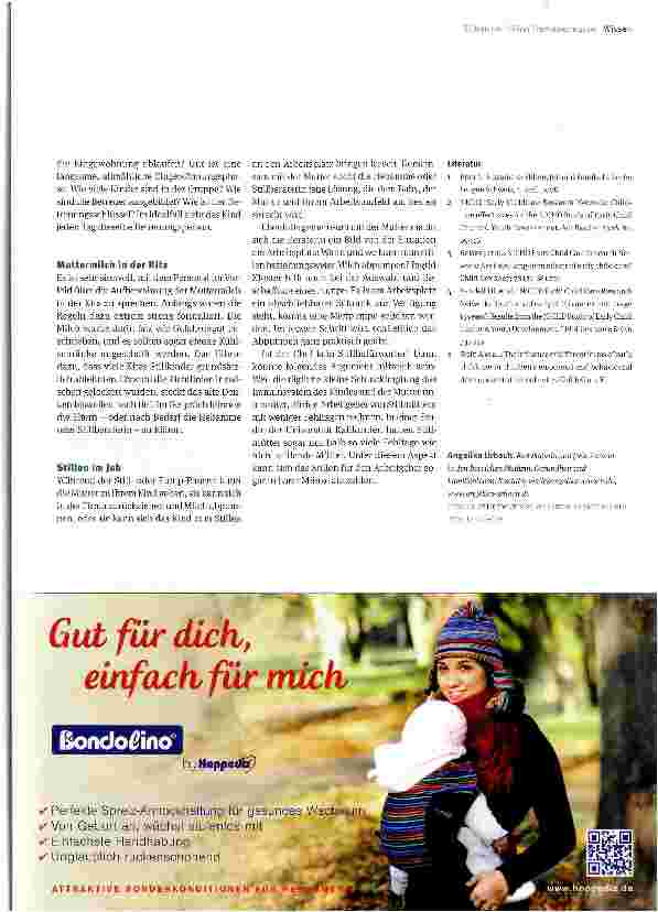 Vorschauseite 4: Stillen fördert Kind und Karriere