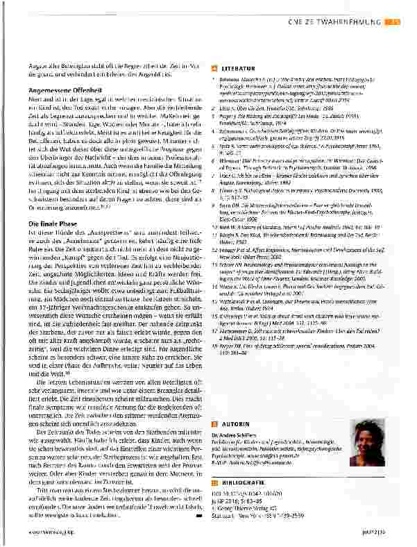Vorschauseite 3: Die Subjektivität der Zeit