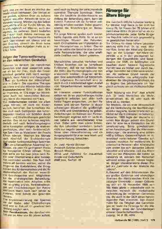 Vorschauseite 2: Störung von Sexualität und Partnerschaft durch bösartige Erkrankungen.