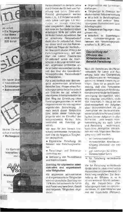 Vorschauseite 3: Von der Restgröße zur leistungsbezogenen Personalausstattung